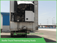 Reefer Truck Thermal Mapping Study - Vacker Maldives